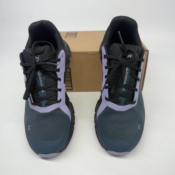 On Cloudrunner Waterproof Men’s Shoes – Black/Purple – Size 8.5 – New - Picture 3 of 4